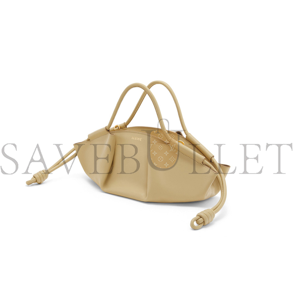 LOEWE SMALL PASEO BAG IN SHINY NAPPA CALFSKIN A709P48X02 (35x21x11.5cm)